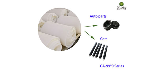Features of Low Compression Set Silicone Rubber (Precipitated/Fumed)